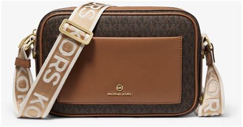 michael kors crossbody logo strap 248|Michael Kors Crossbody thick strap.